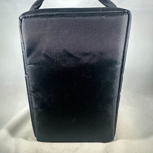 Conductor Series Black Nylon CD Carrying Case With Zip Closure & Divider Panels - Picture 3 of 4